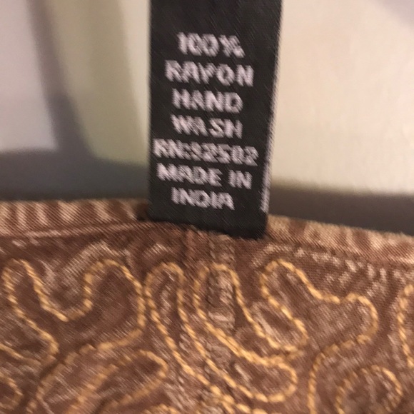 NWT. Sacred Threads Blouse L/XL. 218172. GR/GR - Picture 4 of 5